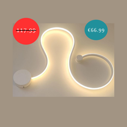 WaveLine Decorative LED Wall Light"